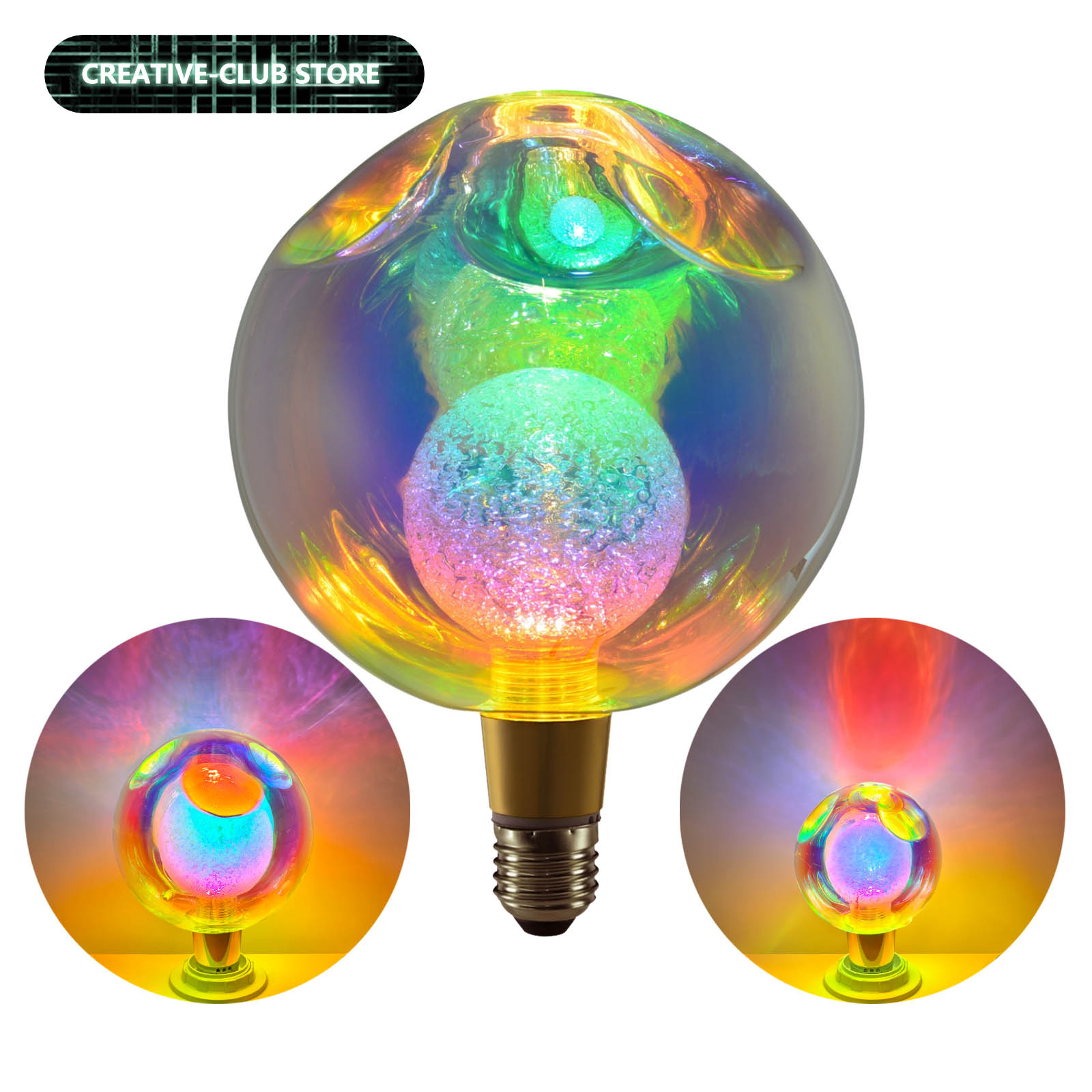 Lighting Decor For Bedroom - E27 P90 P120 P150 รอบบอลหลอดไฟ LED