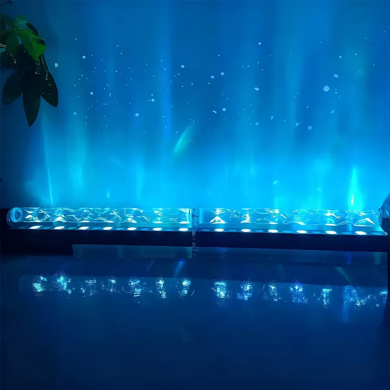 Lighting Decor For Bedroom - ไฟฉายโปรเจคเตอร์ลายเปลวไฟ 3 มิติ แบบสมาร์ท พร้อมเอฟเฟกต์ระลอกน้ำ สร้างบรรยากาศ