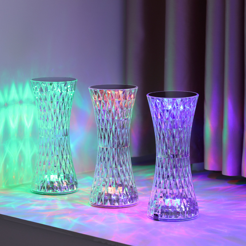 โคมไฟตั้งโต๊ะคริสตัลอะคริลิคตก - Lighting Decor For Bedroom บทวิจารณ์และราคา