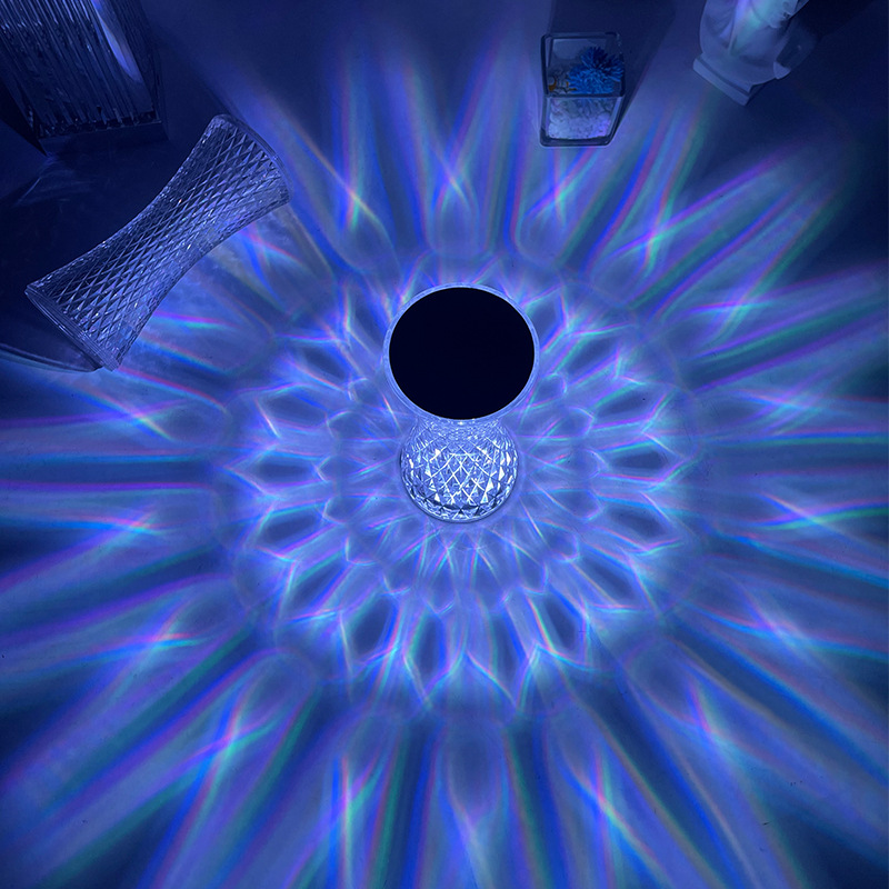 โคมไฟตั้งโต๊ะคริสตัลอะคริลิคตก - Lighting Decor For Bedroom บทวิจารณ์และราคา