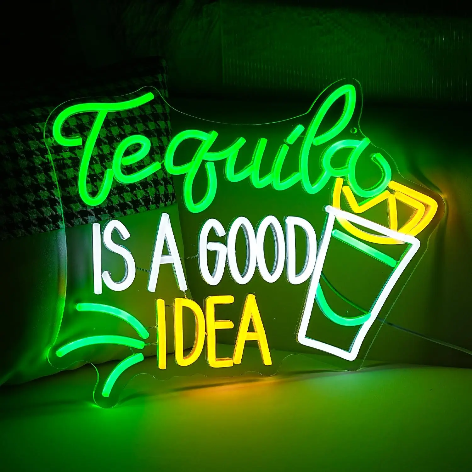 ป้ายไฟนีออน Tequila Is A Good  - Lighting Decoration Ideas For Home บทวิจารณ์และราคา