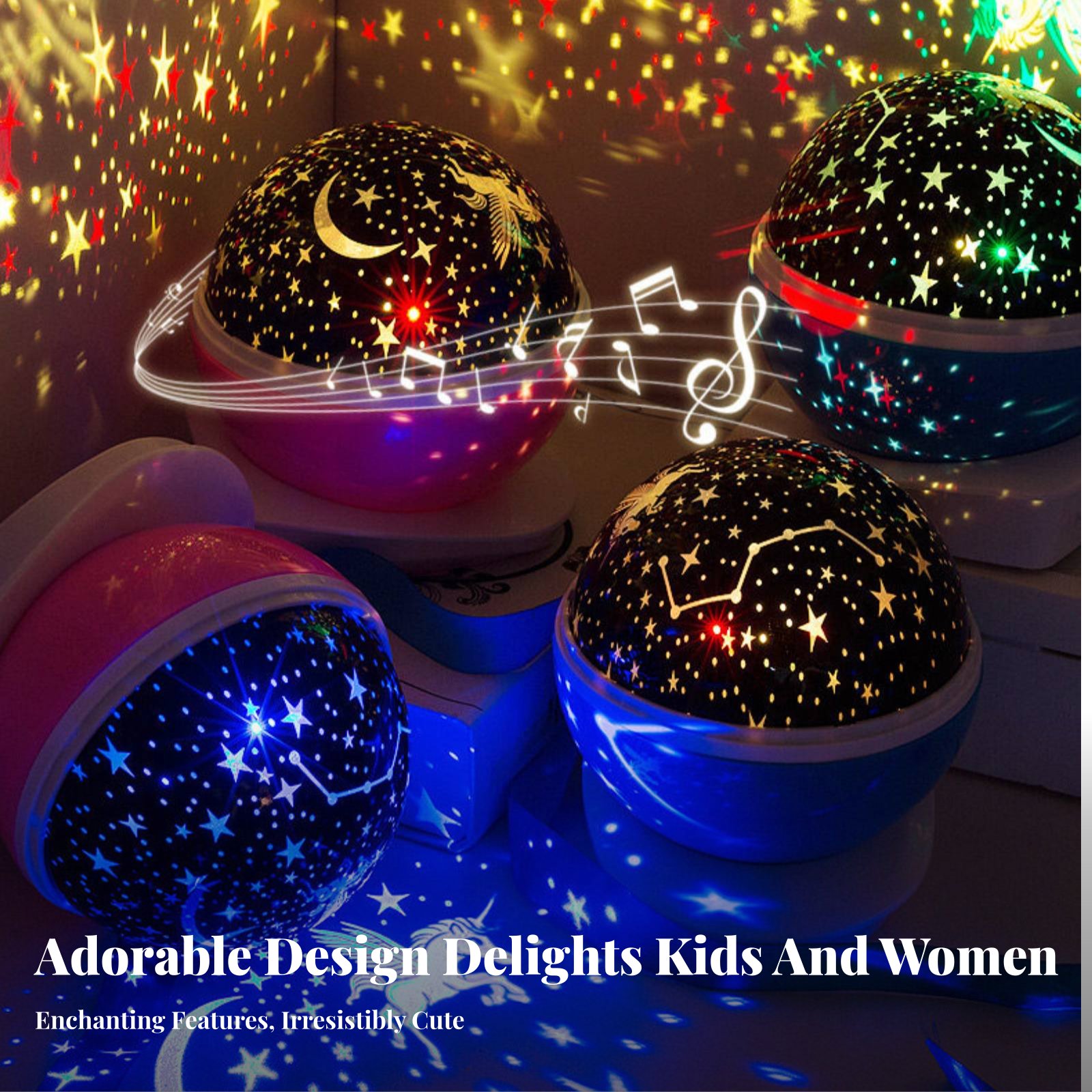อุปกรณ์ฉายภาพกาแล็กซี เอฟเฟกต์ - Lighting Decor For Bedroom บทวิจารณ์และราคา