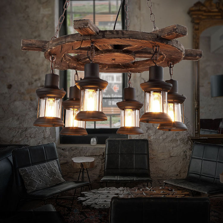 โคมไฟแขวนตกแต่งภายในสไตล์โบราณ - Lighting Decor For Living Room บทวิจารณ์และราคา