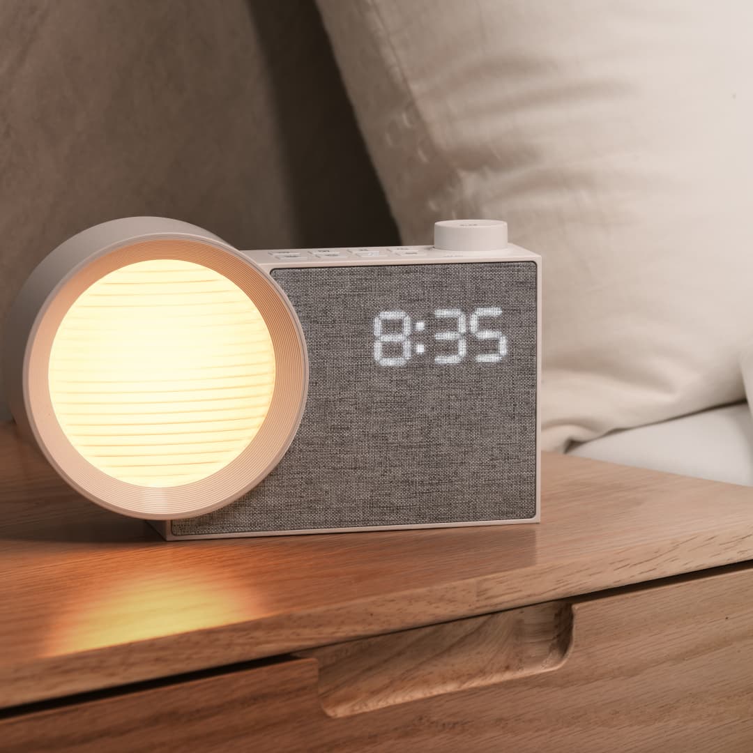 นาฬิกาปลุกพร้อมไฟ LED WILIT พร - Lighting Decor For Bedroom บทวิจารณ์และราคา
