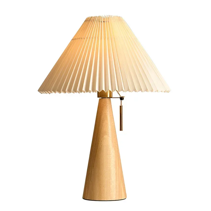 โคมไฟตั้งโต๊ะแบบจีบย้อนยุค โคม - Lighting Decor For Bedroom บทวิจารณ์และราคา